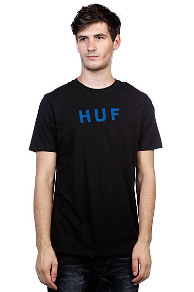 фото Футболка Huf Original Logo Tee True Black