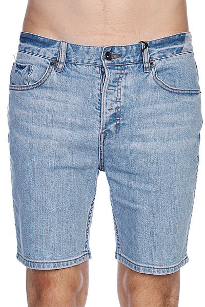 фото Джинсовые мужские шорты Globe Soulsuckin Walkshort Battered Wash