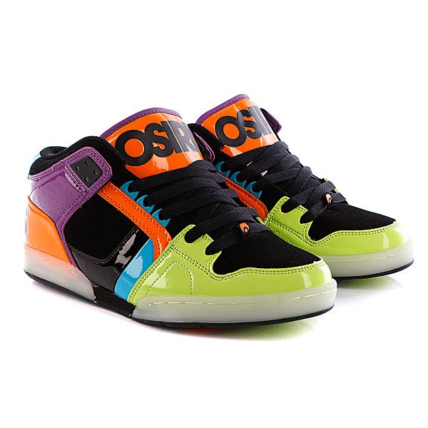 Osiris shoes blue and orange store