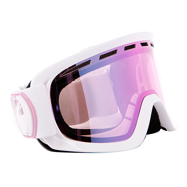 

Маска Dragon D2 Frame White Lens Pink Ionized + Ionized