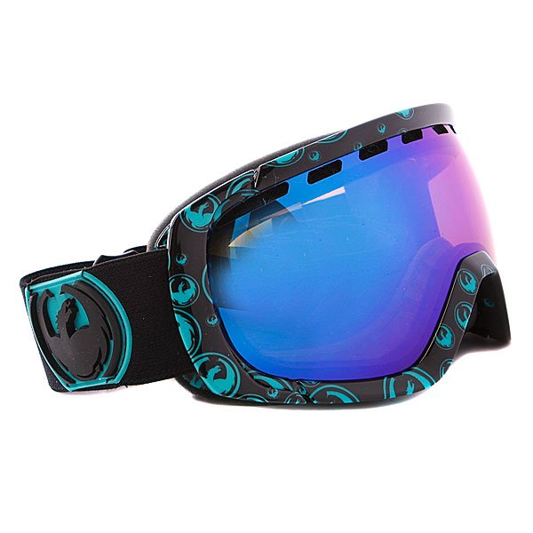 

Маска Dragon Rogue Frame Icon Teal Lens Blue Steel + n/a