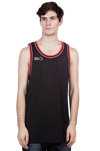 фото Майка K1X Hardwood Big Hole Mesh Double X Jersey Black/Red