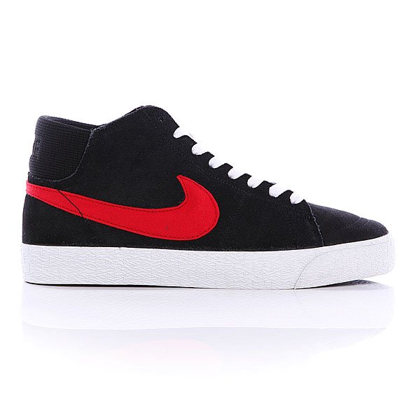 Nike Blazer Mid LR Black University Red 510965 060 Proskater.ru