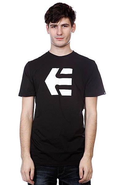 

Футболка Etnies Icon 13 S/S Tee Black/White