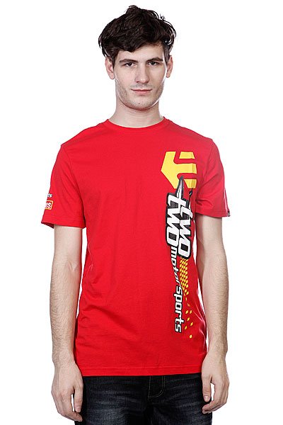 

Футболка Etnies Kick Off S/S Tee Red