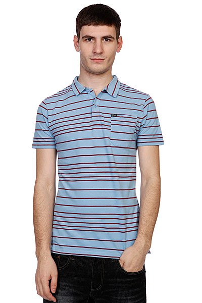 фото Поло K1X Line Polo Shirt Burgundy/Light Blue