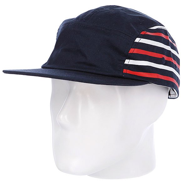 фото Бейсболка Undefeated Stripe Camp Cap Blue