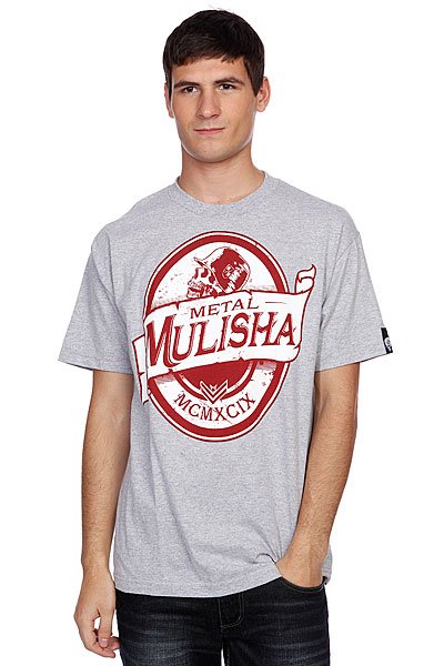 фото Футболка Metal Mulisha Premium Athletic Grey Heather