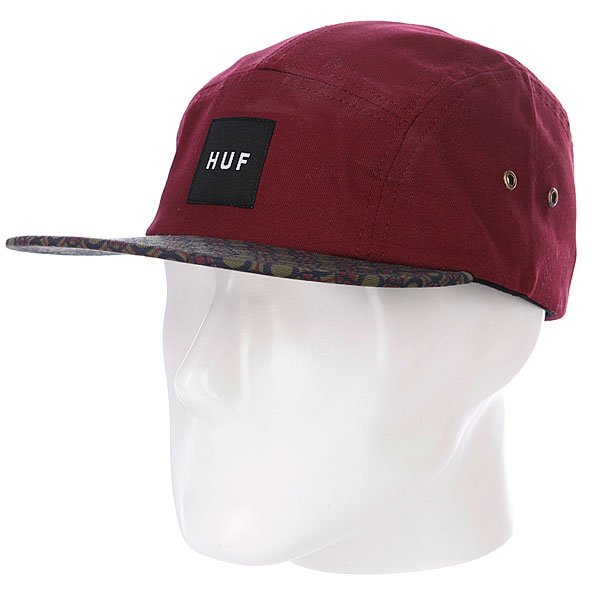 фото Бейсболка Huf Retro Volley Burgandy