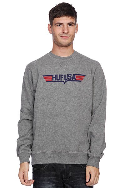 

Свитшот Huf Top Huf Crew Gunmetal