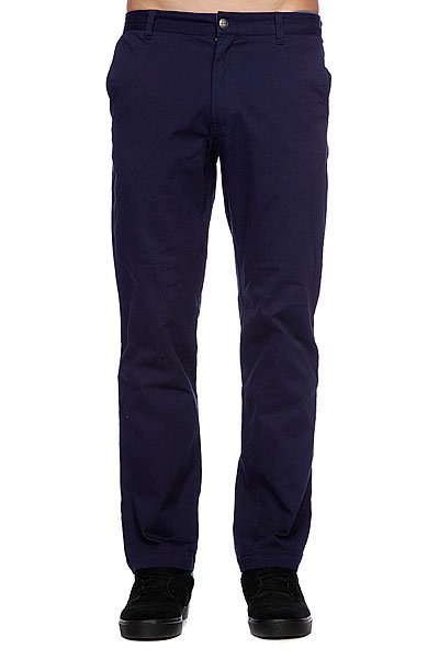 фото Штаны прямые Huf Fulton Chino Pant Navy