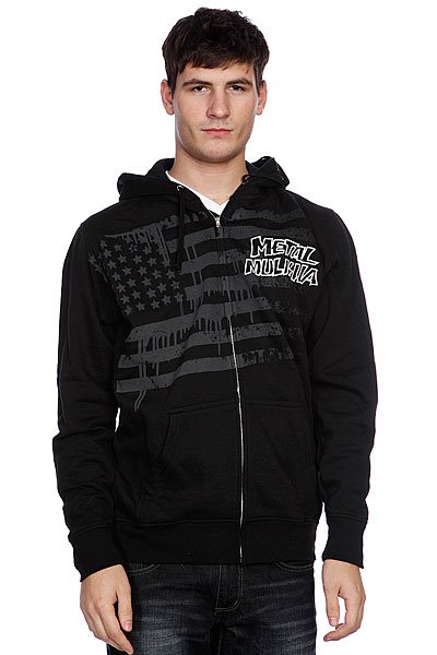 фото Толстовка Metal Mulisha Honors Zip Fleece Black