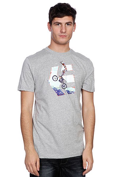 

Футболка Etnies Gunz Blazin S/S Tee Grey/Heather