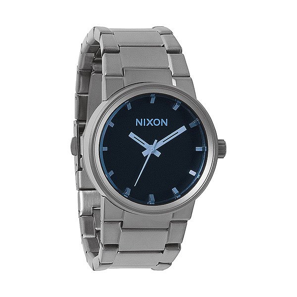 фото Часы Nixon Cannon Gunmetal/Blue Crystal