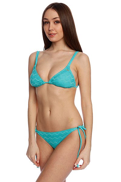 фото Купальник женский Roxy Dbl Tiki Tri Brazilian String Light Jade