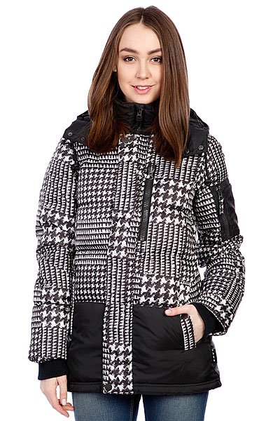 фото Куртка зимняя женская Burton Lamb Down Jk Big Houndstooth