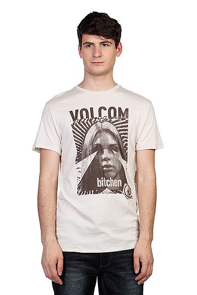 фото Футболка Volcom Fast Action Ss Lightweight Bone