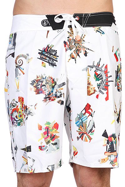 фото Шорты Volcom Master Collage White