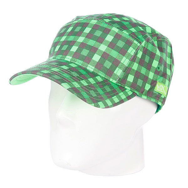 фото Бейсболка пятипанелька K1X 5 Panel Cap Apple Green/Neon Green/Castle Grey