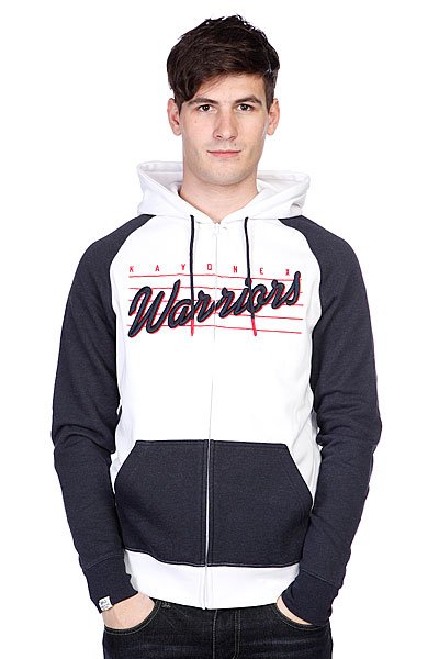 фото Толстовка K1X Warriors Zipper Hoody Black/White