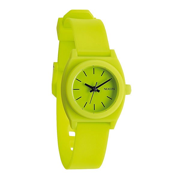 фото Часы женские Nixon Small Time Teller P Lime