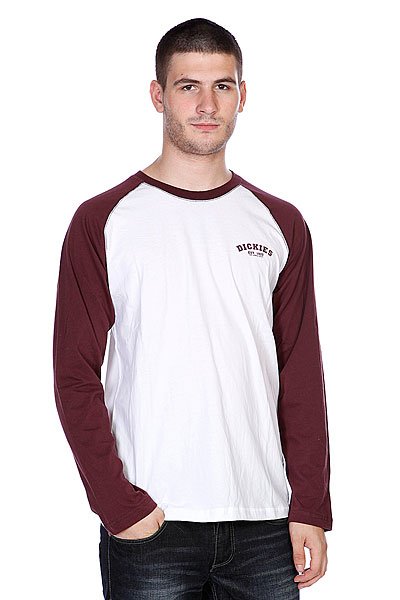 фото Лонгслив Dickies Baseball Maroon