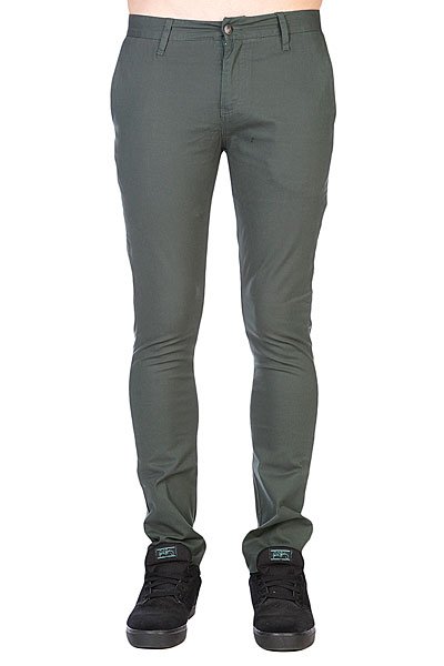 фото Штаны узкие Volcom Frickin Tight Chino Pant Midnight Green