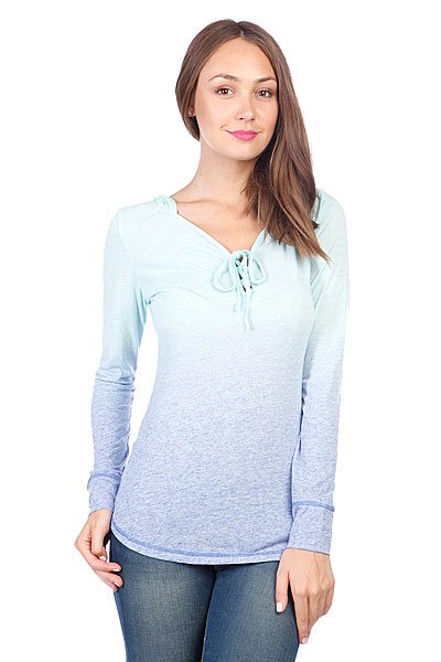 

Джемпер женский Volcom Fun Dipped Hooded Ls Vintage Blue