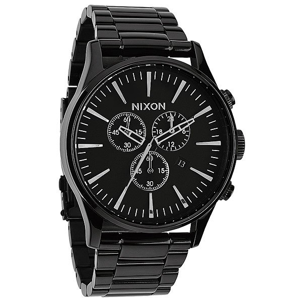 фото Часы Nixon Sentry Chrono All Black