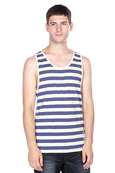 фото Майка Globe Moonshine Singlet Navy/Pale/Yellow