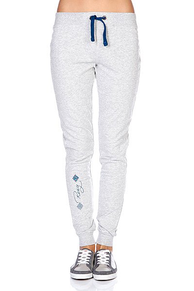 фото Штаны узкие женские Roxy Georgy Pant Heather Grey