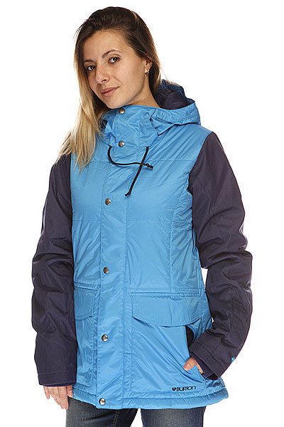 фото Куртка женская Burton Snuglmufin Jacket Blue Ray Hesher