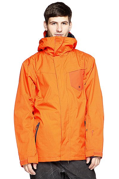 фото Куртка Quiksilver Mission System 10k Jkt Mandarin Red