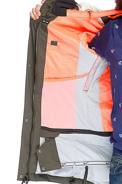 スノー仕様のNIKE SBジャケットHUDSON PARKAナイキSB(M) Купить куртку женскую Nike Sb Hudson Women Parka Khaki (615762-325
