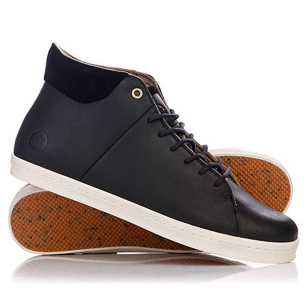 фото Кеды кроссовки высокие Element Becker Mid Black/Khaki