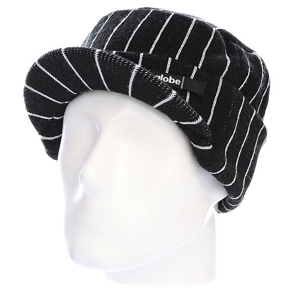 фото Шапка с козырьком Globe Globe Pinsripe Peak Beanie Black