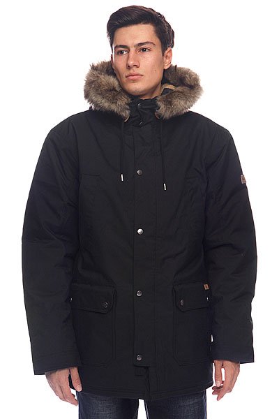 фото Куртка парка Quiksilver Ferris Parka True Black