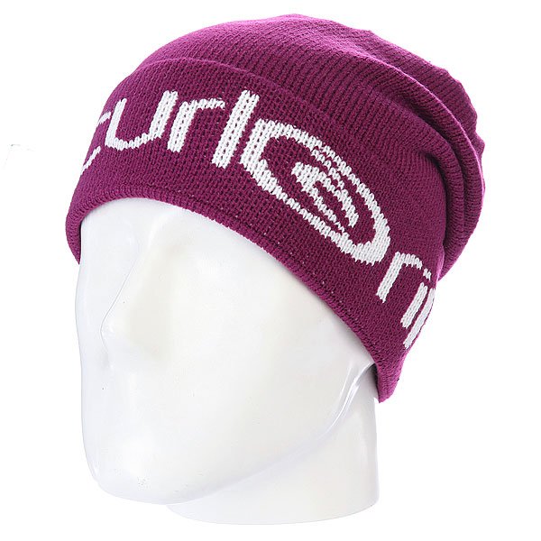 фото Шапка с помпоном Rip Curl Heritage Women Beanie Magenta Purple