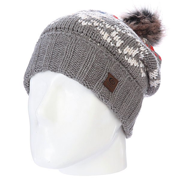 фото Шапка с помпоном Rip Curl Pallas Beanie. Nickel Marle