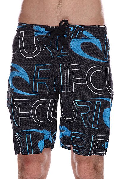 фото Шорты пляжные Rip Curl Realm Boardshort Black/Blue