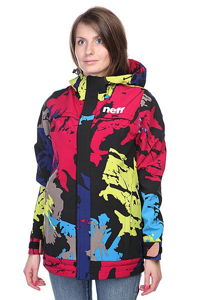 фото Куртка женская Neff Lush Softshell Brush Strike