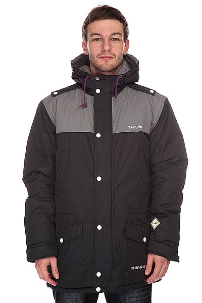 

Куртка парка TrueSpin Fishtail Black/Gray