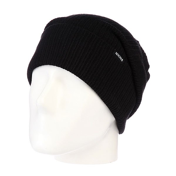 

Шапка носок Nixon Tower Beanie Black