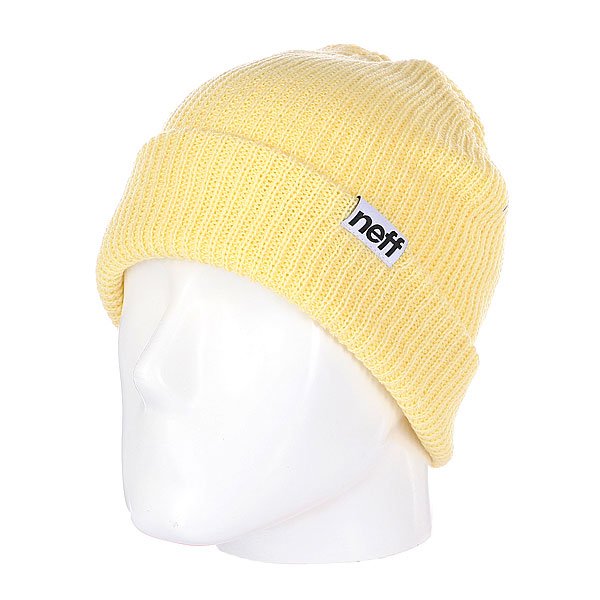 фото Шапка носок Neff Fold Light Yellow