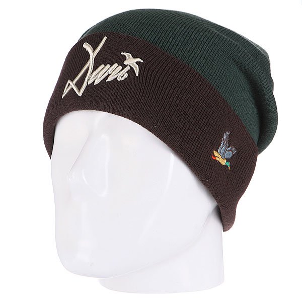 фото Шапка Запорожец Wildfowl Beanies Dark Green/Grey