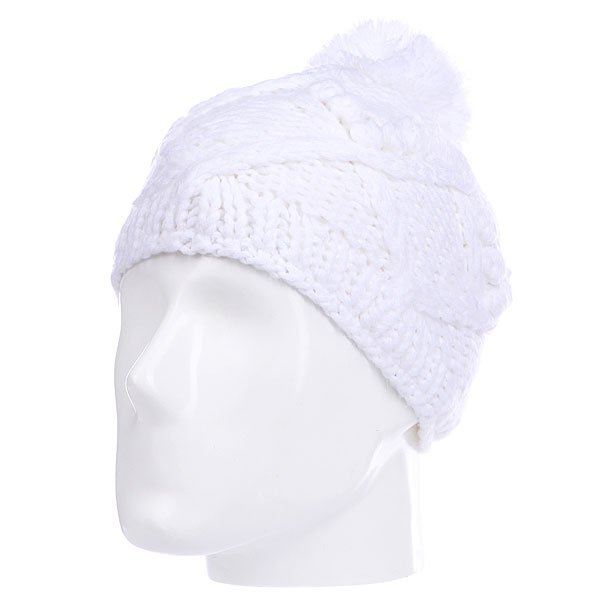 фото Шапка с помпоном детская Burton Chloe Beanie Stout White