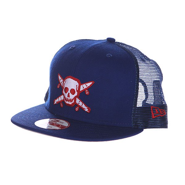 фото Бейсболка Fourstar Pirate New Era Roy Blue