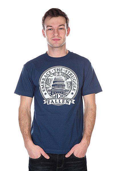 фото Футболка Fallen Capitol Shirt Harbor Blue/Black