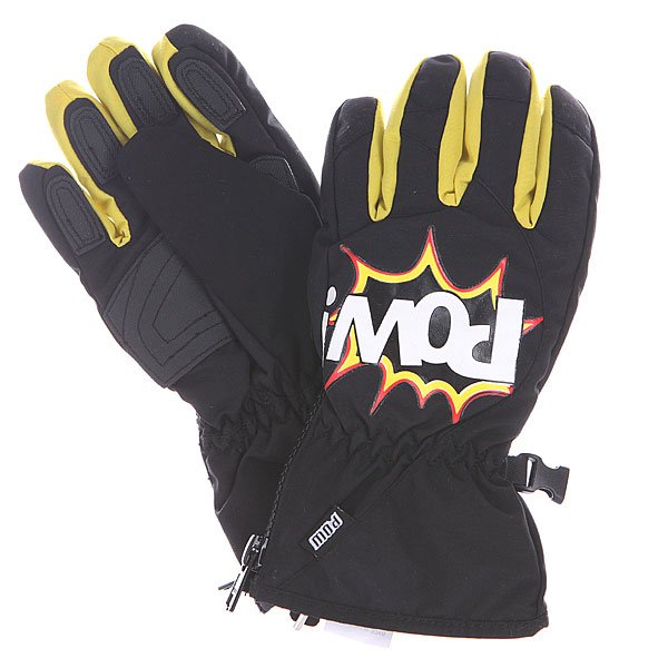 фото Перчатки сноубордические детские Pow Grom Glove Black