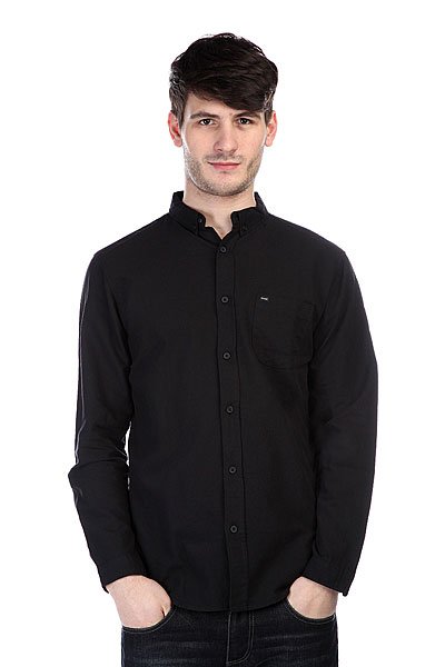 фото Рубашка Globe Goodstock Oxford Shirt Black